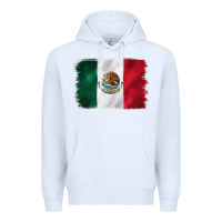 White mexican flag Premium Hoodie - CTS Tumbler Store