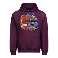 Mauve Wine livin' that football mom life Urban Hoodie - Zillion Design Studio