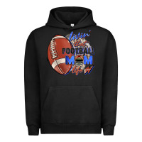 Pigment Black livin' that football mom life Urban Hoodie - Zillion Design Studio