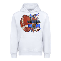 White livin' that football mom life Urban Hoodie - Zillion Design Studio