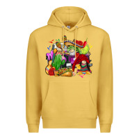 Antique Gold mexican gnomes truck Premium Hoodie - CTS Tumbler Store