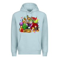 Blue Mist mexican gnomes truck Premium Hoodie - CTS Tumbler Store