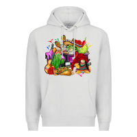 Dove Grey mexican gnomes truck Premium Hoodie - CTS Tumbler Store