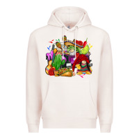 Pale Pink mexican gnomes truck Premium Hoodie - CTS Tumbler Store