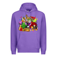 Purple mexican gnomes truck Premium Hoodie - CTS Tumbler Store