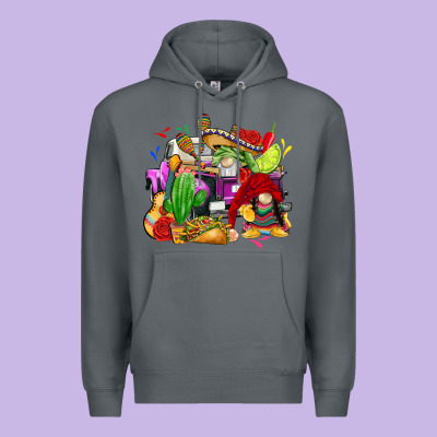 Mexican Gnomes Truck Premium Hoodie Designed By Cts Tumbler Store