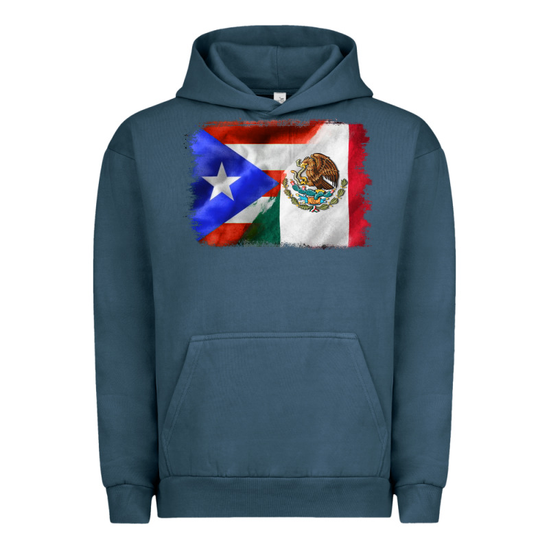 Mexico And Puerto Rico Urban Hoodie by CTS Tumbler Store | Teevron