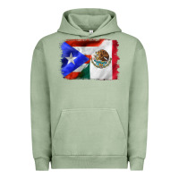Pigment Oil Green mexico and puerto rico Urban Hoodie - CTS Tumbler Store