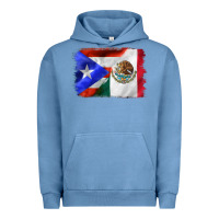 Pigment Pebble Blue mexico and puerto rico Urban Hoodie - CTS Tumbler Store
