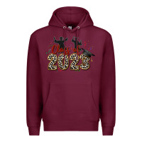 Burgundy class of 2023 Premium Hoodie - Zillion Design Studio