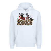 White class of 2023 Premium Hoodie - Zillion Design Studio