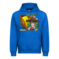 Cobalt livin' that softball mom life Urban Hoodie - Zillion Design Studio