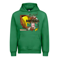 Emerald livin' that softball mom life Urban Hoodie - Zillion Design Studio