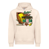 Sandshell livin' that softball mom life Urban Hoodie - Zillion Design Studio
