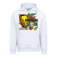 White livin' that softball mom life Urban Hoodie - Zillion Design Studio