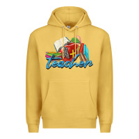 Antique Gold a  teacher Premium Hoodie - Zillion Design Studio