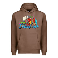Chestnut a  teacher Premium Hoodie - Zillion Design Studio
