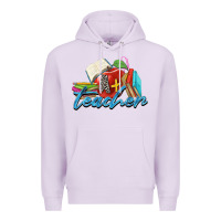Lilac a  teacher Premium Hoodie - Zillion Design Studio