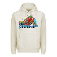 Oatmeal Heather a  teacher Premium Hoodie - Zillion Design Studio