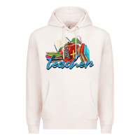Pale Pink a  teacher Premium Hoodie - Zillion Design Studio
