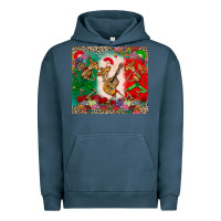 Pigment Midnight Navy mexican skeletons Urban Hoodie - CTS Tumbler Store