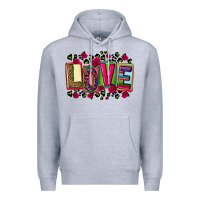 Heather Grey mexican love Premium Hoodie - CTS Tumbler Store