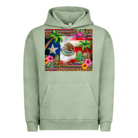 Pigment Oil Green mexico and puerto rico Urban Hoodie - CTS Tumbler Store