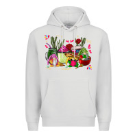 Dove Grey mexican gnomes with coffee cups Premium Hoodie - CTS Tumbler Store