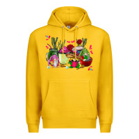 Lemon mexican gnomes with coffee cups Premium Hoodie - CTS Tumbler Store