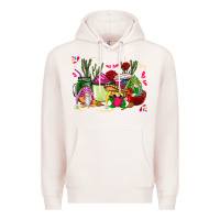 Mexican Gnomes With Coffee Cups Premium Hoodie | Teevron