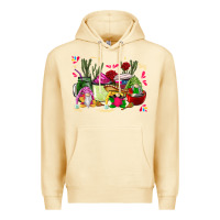 Pina Colada mexican gnomes with coffee cups Premium Hoodie - CTS Tumbler Store