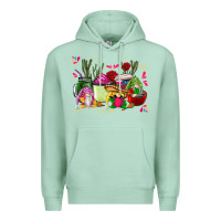 Seafoam mexican gnomes with coffee cups Premium Hoodie - CTS Tumbler Store