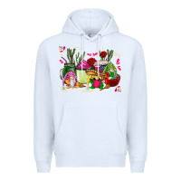 White mexican gnomes with coffee cups Premium Hoodie - CTS Tumbler Store