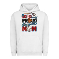 Pigment Lunar Rock loud and proud baseball mom Urban Hoodie - Zillion Design Studio