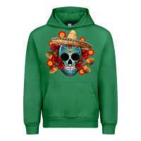 Emerald mexico skull Urban Hoodie - CTS Tumbler Store