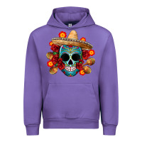 Tulip mexico skull Urban Hoodie - CTS Tumbler Store
