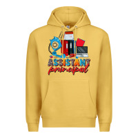 Antique Gold assistant principal Premium Hoodie - Zillion Design Studio