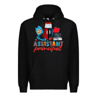 Black assistant principal Premium Hoodie - Zillion Design Studio