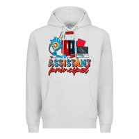 Dove Grey assistant principal Premium Hoodie - Zillion Design Studio