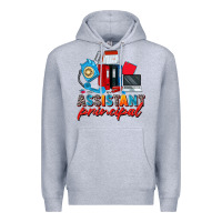 Heather Grey assistant principal Premium Hoodie - Zillion Design Studio