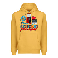 Mustard assistant principal Premium Hoodie - Zillion Design Studio