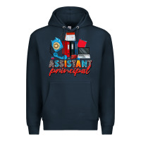 Navy assistant principal Premium Hoodie - Zillion Design Studio