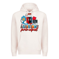 Pale Pink assistant principal Premium Hoodie - Zillion Design Studio