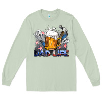 Matcha dad life beer and tools Long Sleeve Tee - BarkalooDesign