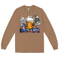 Toasted Coconut dad life beer and tools Long Sleeve Tee - BarkalooDesign