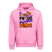 Fuchsia Pink loud and proud basketball mom Urban Hoodie - Zillion Design Studio