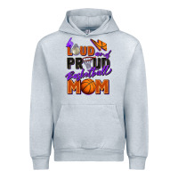Heather Grey loud and proud basketball mom Urban Hoodie - Zillion Design Studio