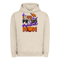 Pigment French Oak loud and proud basketball mom Urban Hoodie - Zillion Design Studio