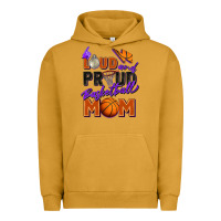 Pigment Peanut Butter loud and proud basketball mom Urban Hoodie - Zillion Design Studio