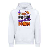 White loud and proud basketball mom Urban Hoodie - Zillion Design Studio